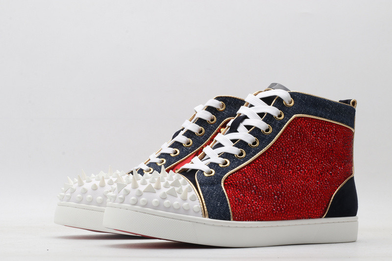 chian louin high top sneaker