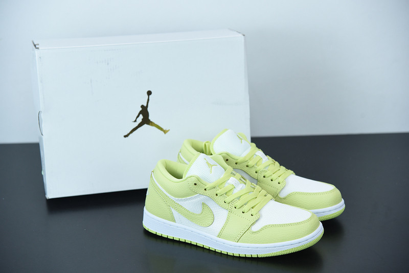 air jordan 1 low “limelight” dh9619-103