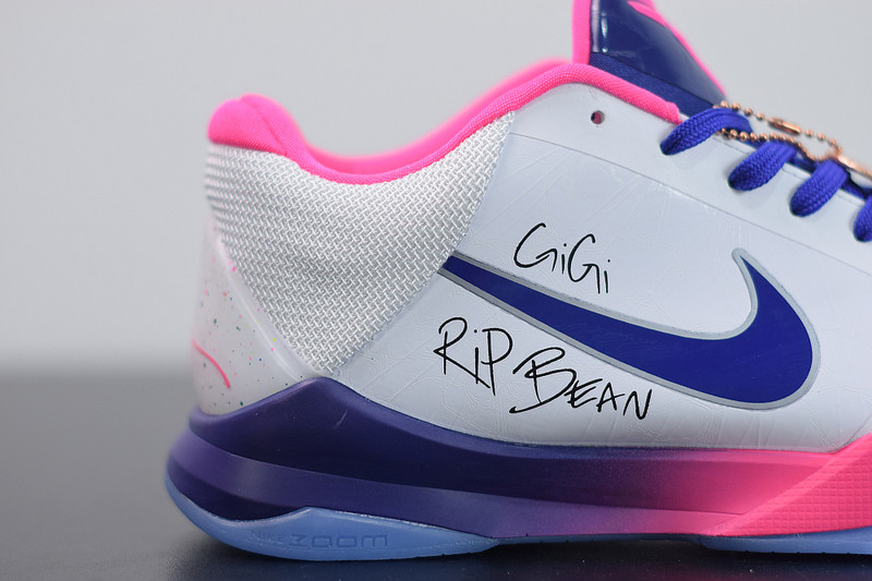 nike zoom kobe 5 protro white pink blue cd4991-600