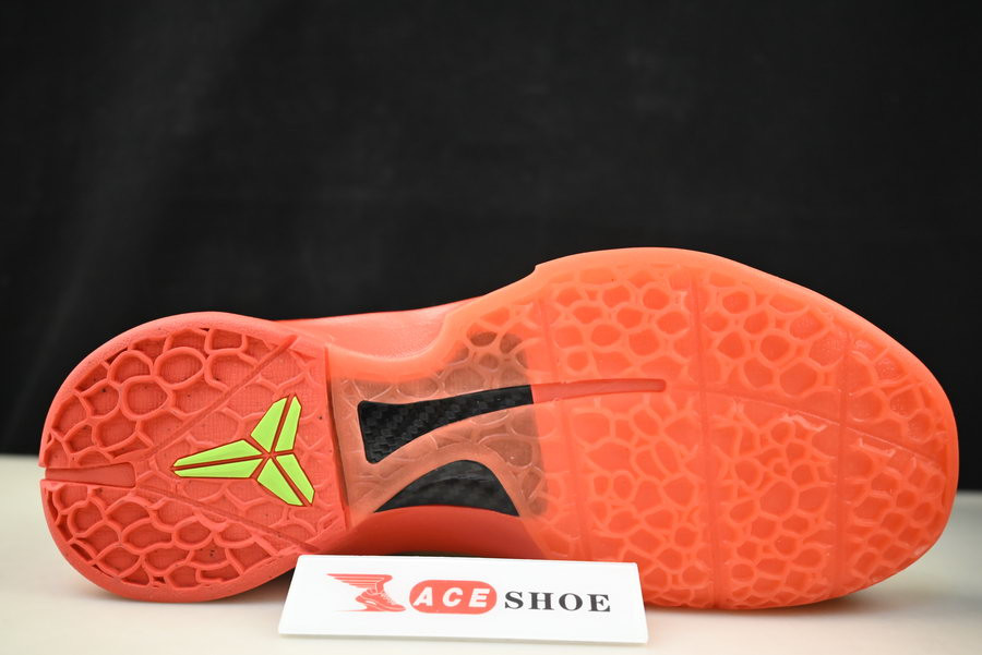 nike kobe 6 protro “reverse grinch” fv4921-600