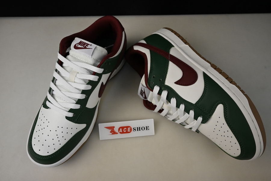 nike dunk low “gorge green” fb7160-161