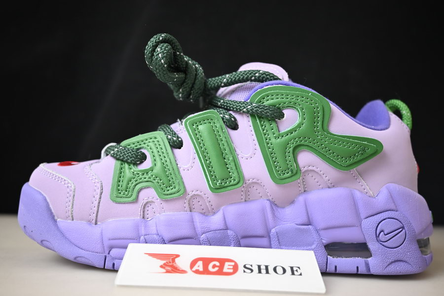 ambush x nike air more uptempo low lilac fb1299-500