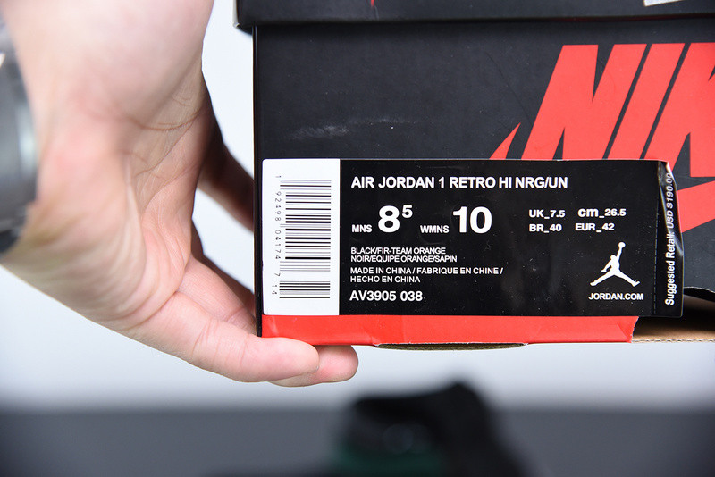 air jordan 1 high og “solefly friends family" av3905-038