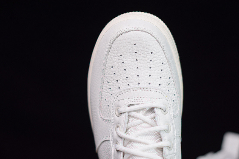 nike air force 1 mid "triple ivory" aa6655-100