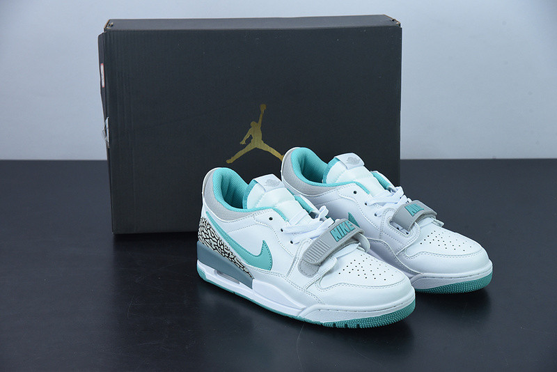air jordan legacy 312 low “white turquoise