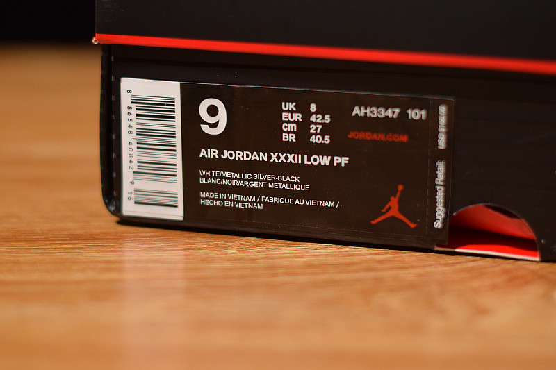 air jordan 32 low pf ah3347-101