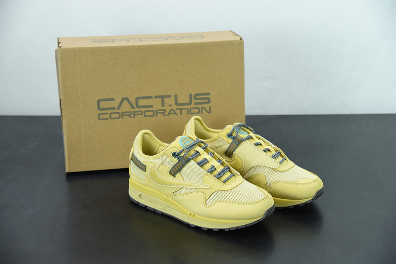 travis scott x nike air max 1 "“saturn gold