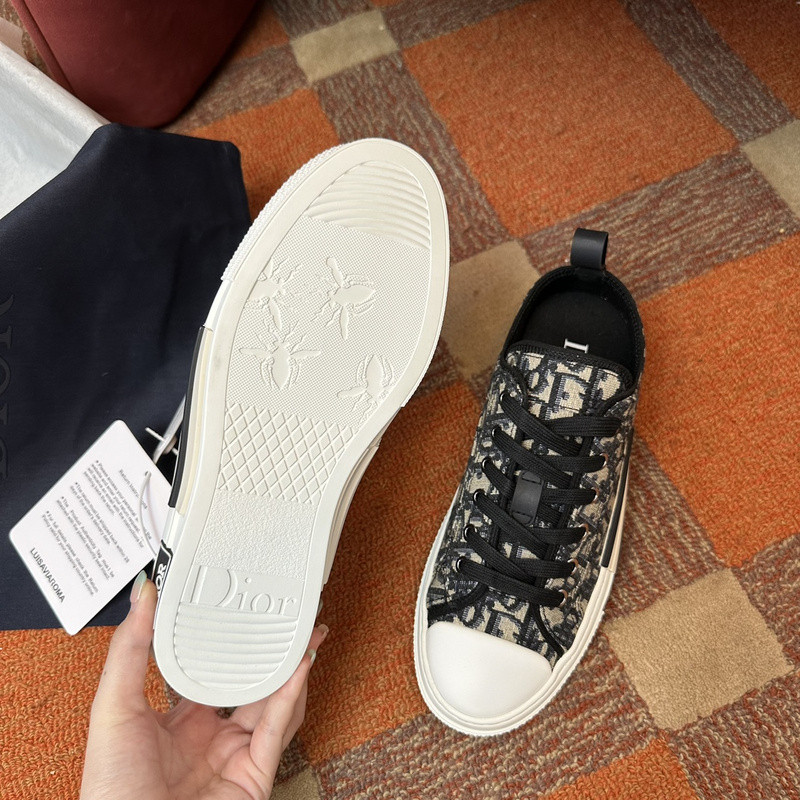 DIO* B23 LOW-TOP SNEAKERS IN OBLIQUE