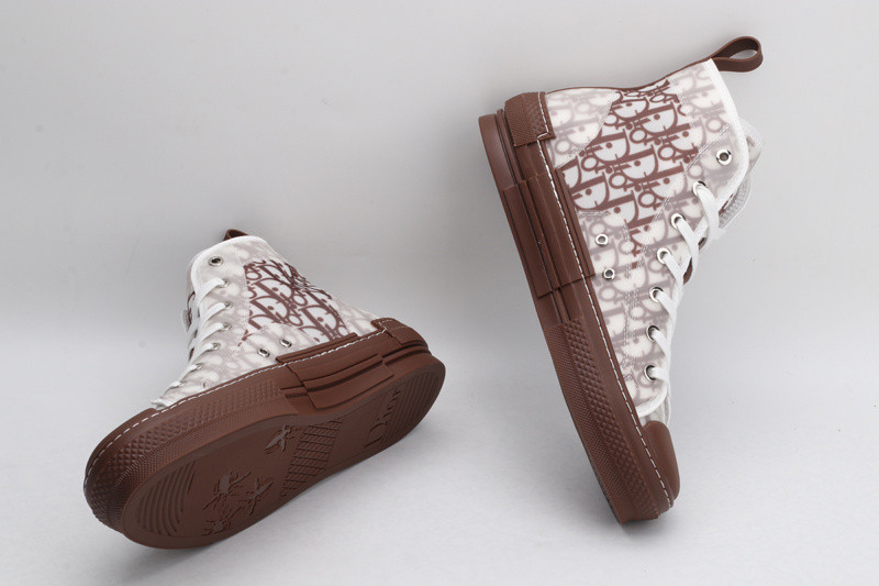 dio* b23 oblique high-top sneaker