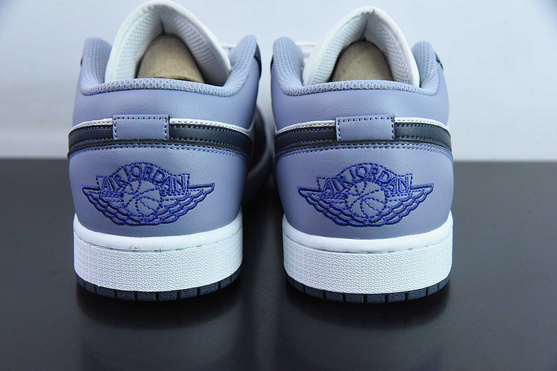 Air Jordan 1 Low "Purple/White" 553558-145