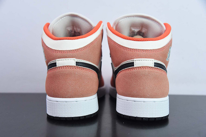 air jordan 1 mid gs “orange suede” dv1336-800