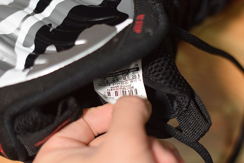 nike air foamposite one prm "fighter jet" 575420-001