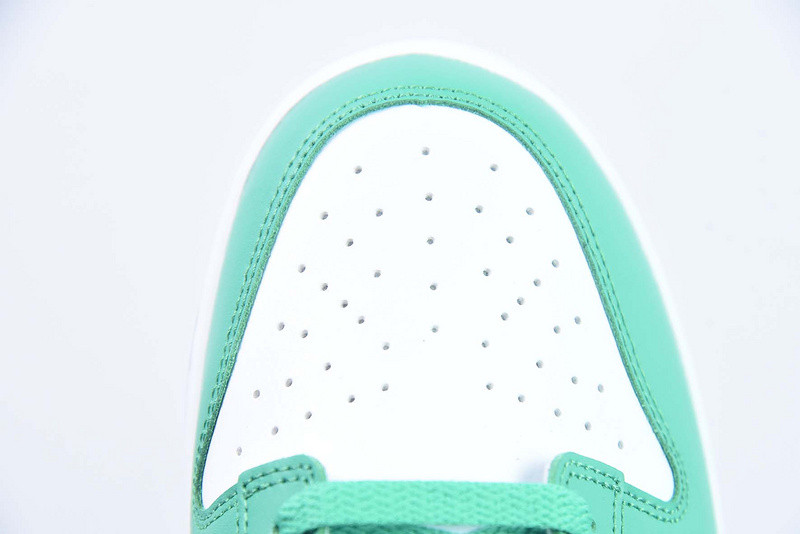 nike dunk low white green black fn3612-300