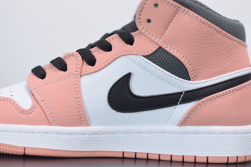 air jordan 1 mid “pink quartz” 555112-603