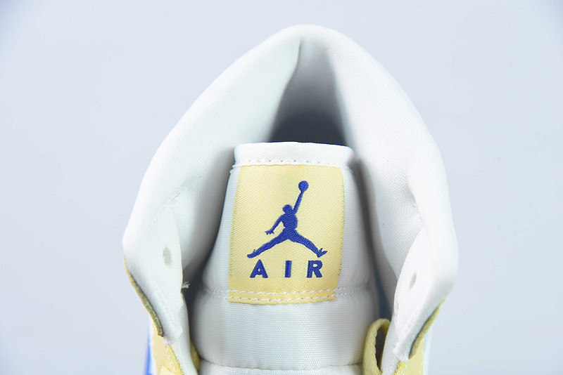 air jordan 1 mid lemon wash bq6472-701