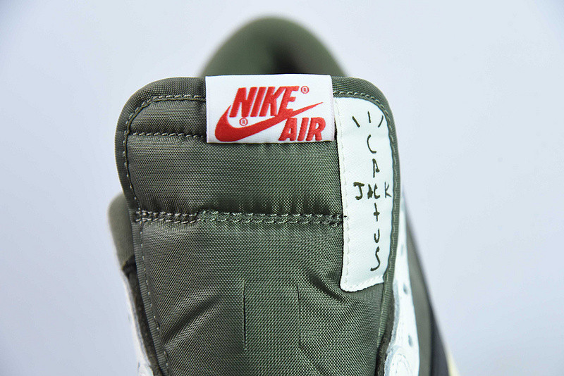 travis scott x air jordan 1 low og “medium olive” dm7866-200