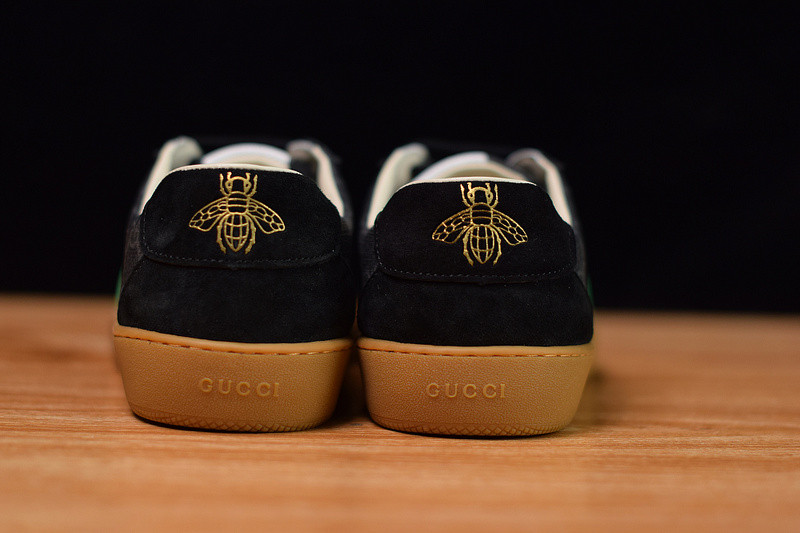 g*u*i jbg leather and suede