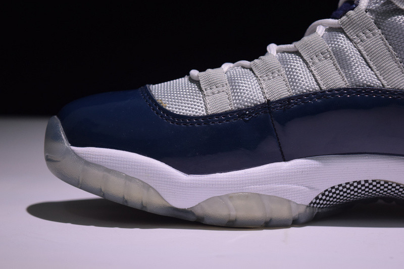 air jordan 11 retro low bg (gs) "georgetown" 528896-007