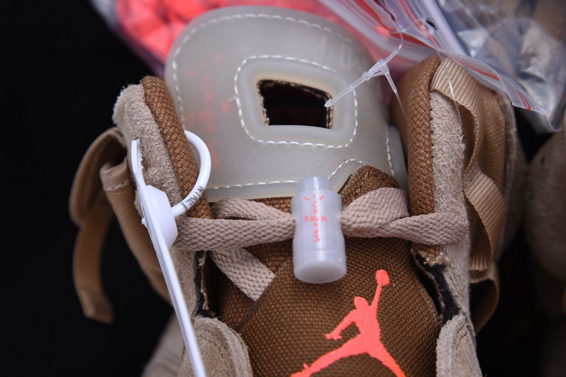 travis scott x air jordan 6 “british khaki ” dh0690-200