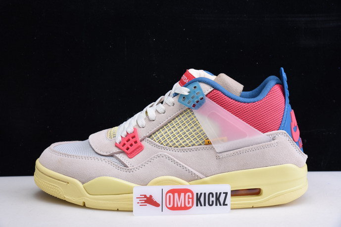 air jordan 4 retro union “guava ice” dc9533-800