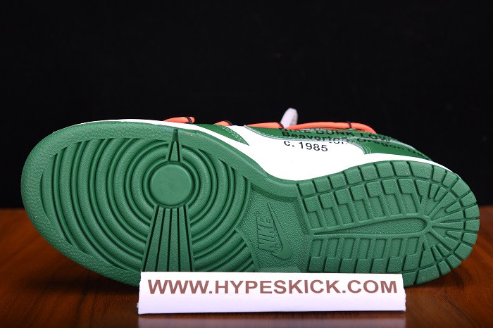 of nike dunk low leather green ct0856-100